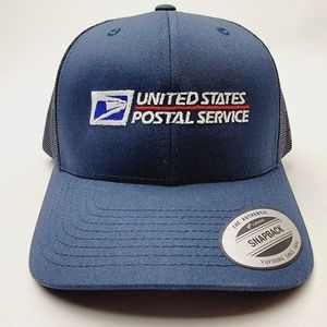USPS Mail Carrier Clerk Postal Service Worker Mailman Classic Retro Trucker Hat